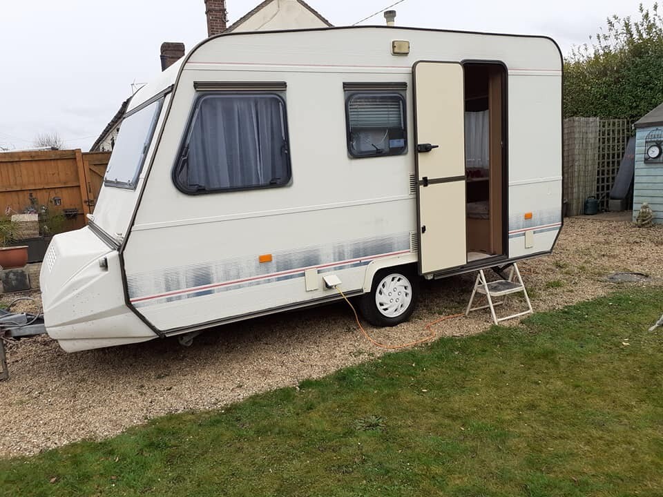 4 berth compact caravan with bunk beds and double bed in Wisbech, Cambridgeshire Gumtree
