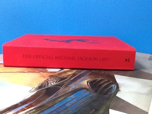 The Official Michael Jackson Opus Huge Book Used With Unused Glove