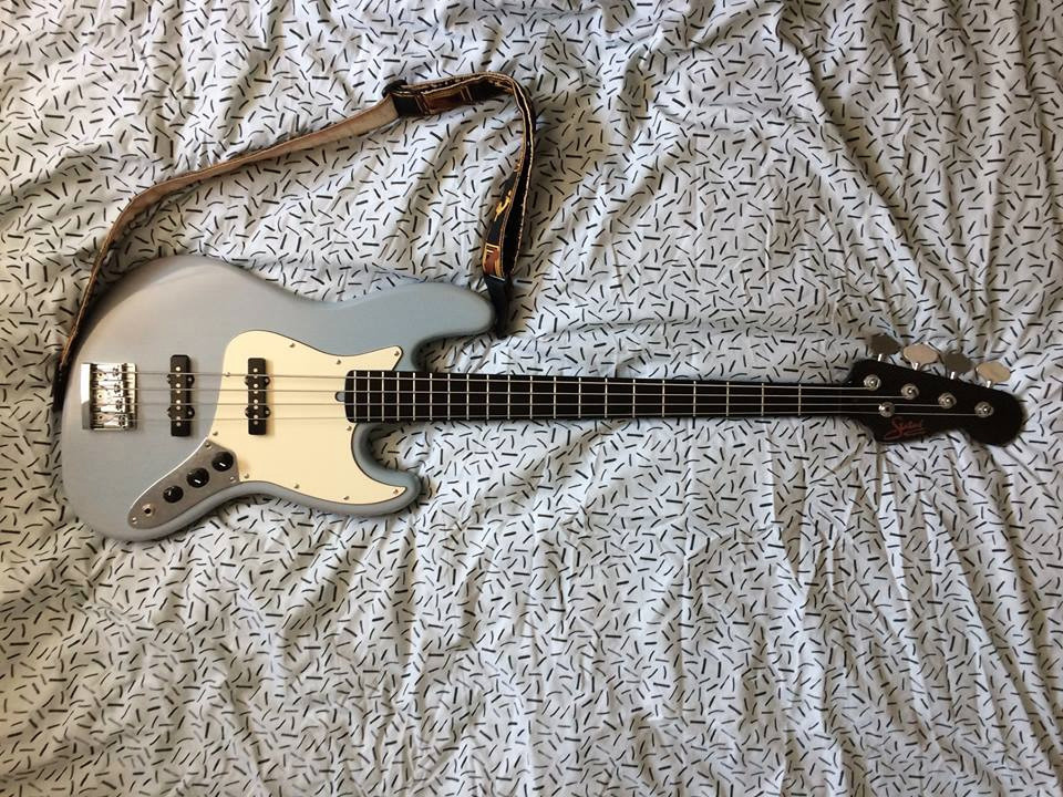 Parts Fender Jazz bass guitar, Status graphite neck in Cyncoed