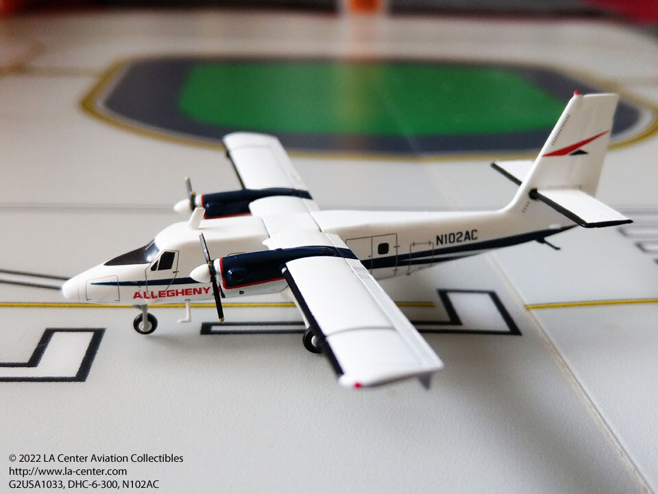 Gemini Jets Allegheny Commuter DHC-6 Twin Otter Old Color