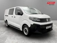 2026 Vauxhall Vivaro 2.0 Turbo D 145 Prime H1 Double Cab Crew Bus DIESEL Manual