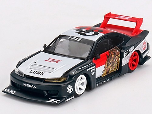 ☆完売品・未開封☆ MINI GT LBWK S15 SILVIA＋Actros MiniGT LBWK Nissan S15 Silvia Gold Series Sapporo Store