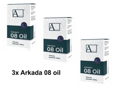 Arkada 08 oil 30ml💅  Serum Nail Cura delle unghie Riparazione di piastrelle