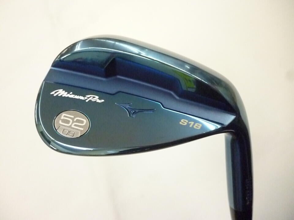 MIZUNO - ミズノ MizunoPro S18 BLUE ウェッジ 52° Mizuno Pro S18 ブルーIP｜ミズノ｜ウェッジ｜中古ゴルフクラブ