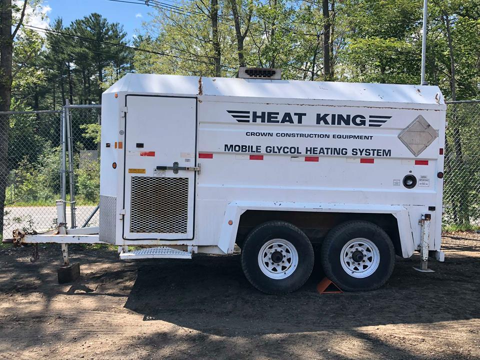 2001 Crown King HK500 Ground Heater Thaw Ground, Cure Concrete, Heat Air