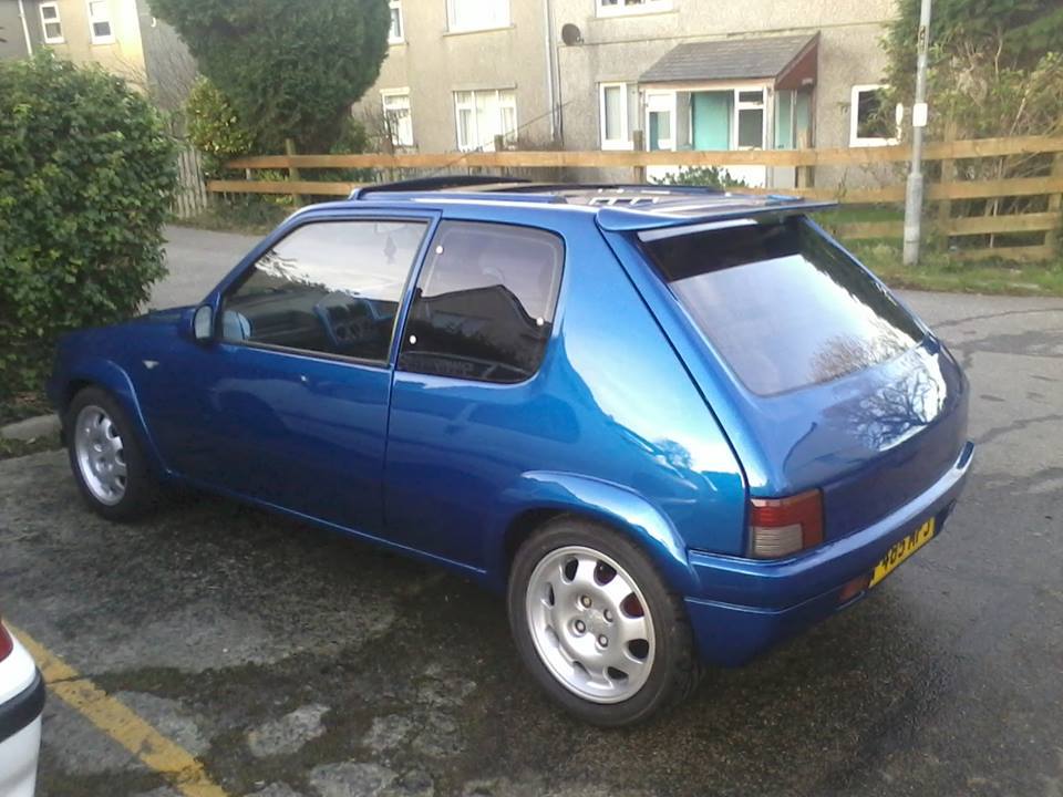1988 Peugeot 205 XS 1.4 turbo (modified and msd turbo ...