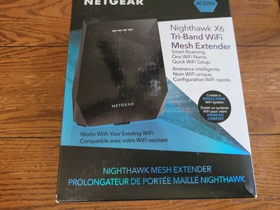 Netgear Nighthawk X6 AC2200 Ext. Tri-Band WiFi Mesh Router