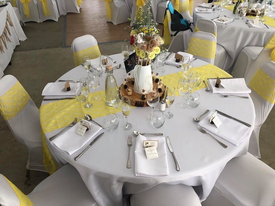 Wedding Decorations Lace Table Runners In Colinton Edinburgh