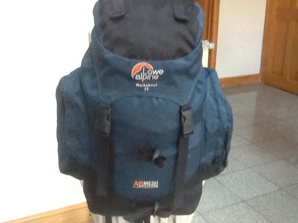 Lowe Alpine Walkabout 35 litre backpackAir mesh back systemhas been