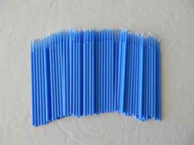 200x Micro Mini Touch Up Brush with 2.5mm Tips Blue New