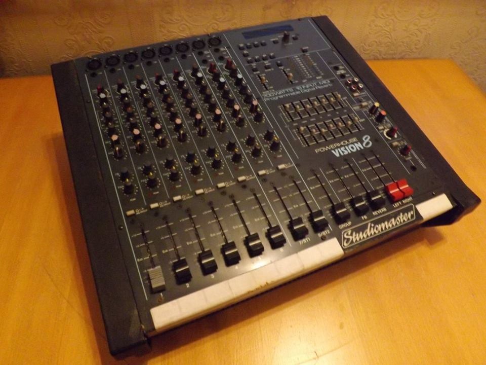 Studiomaster Powerhouse Vision 8 Powered Mixer in Sheffield, South Yorkshire Gumtree