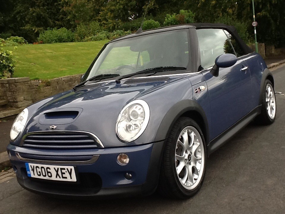 2006 MINI COOPER S CONVERTIBLE WITH LEATHER AND 12 MONTH WARRANTYWISE