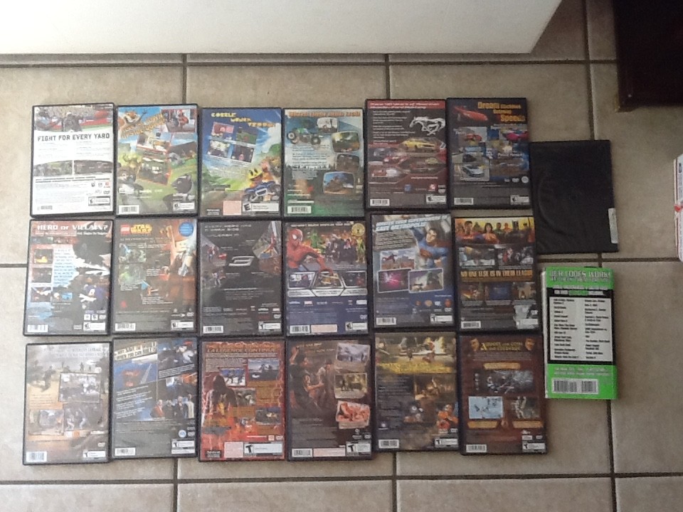 Huge Playstation 2 PS2 Video Game Lot Kids E-T Lego Star Wars Super Hero + More