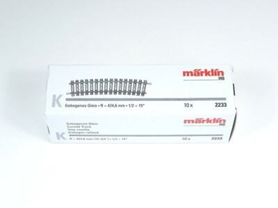 H0 K-Gleis 10x gebogenes Gleis