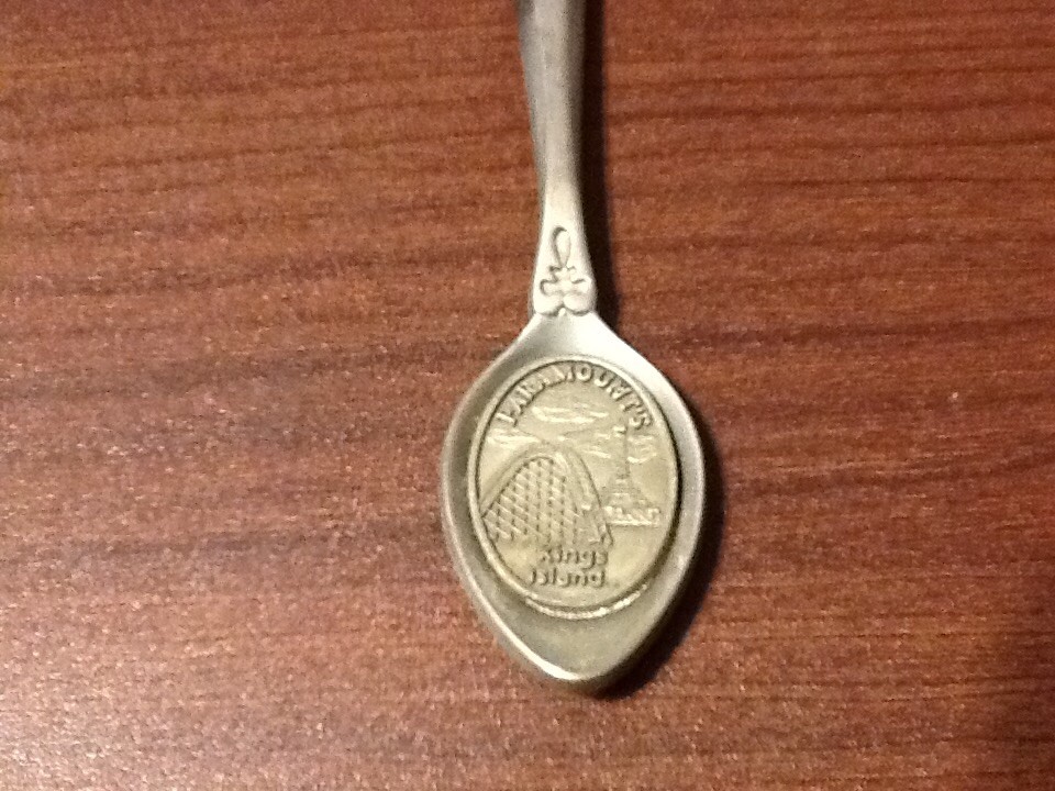 Pramount's Kings Island Amusement Park,Ohio, Souvenir Spoon Fort 4 7/8