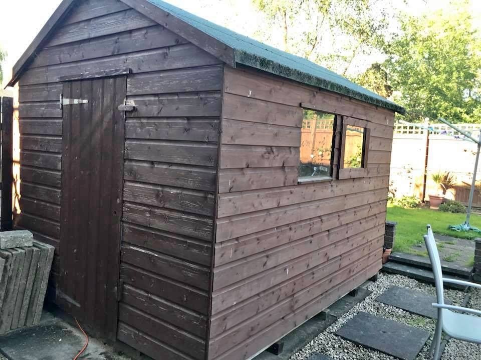 10x8 garden shed in chapelhall, north lanarkshire gumtree