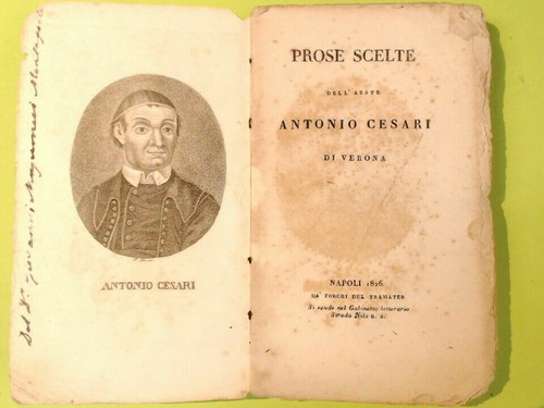 洋書 Opere complete del padre Antonio Cesari 洋書 Opere complete del padre Antonio Cesari Amazon | Prose
