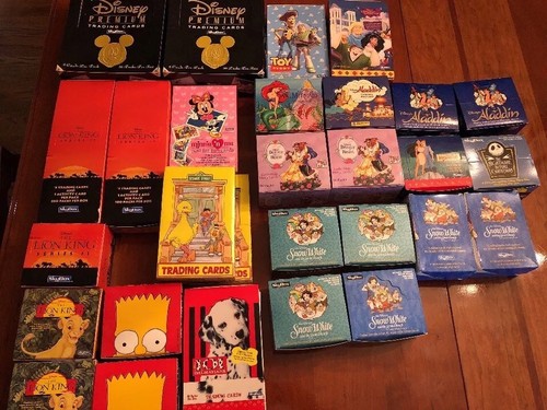 Disney-Crafts Collage-Card Boxes & Sleeves - Empty Packaging Collection