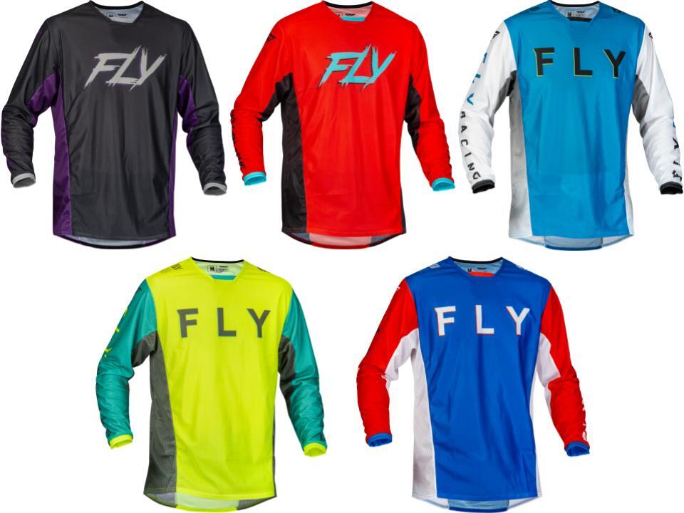 Fly Racing Kinetic Mesh Kore Rave Jersey Dirt Bike Riding Shirt Adult MX ATV '23