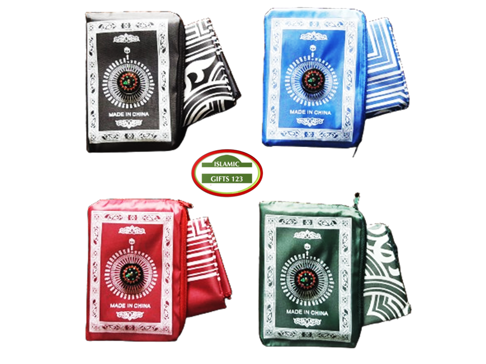 [2] Pocket Prayer Mat Islamic Prayer Rug Islamic wedding favor Ramadan Decor EID