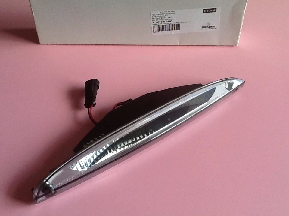 GENUINE SMART CAR BRABUS FORTWO 451 HIGH LEVEL LED BRAKE LIGHT LAMP