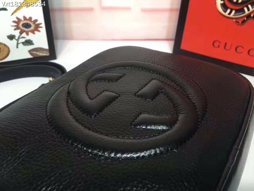 Designer soho small leather disco bag