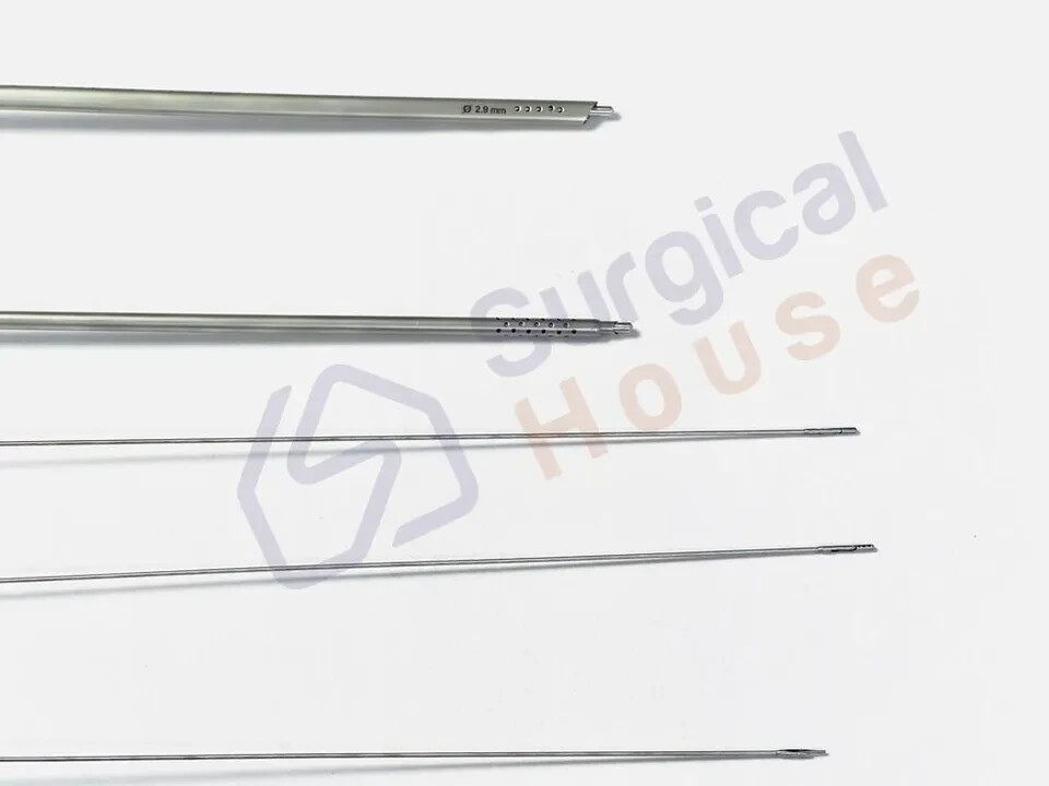 2.9mm Bettocchi Operative Hysteroscopy Sheath & Hysteroscopy set of 5