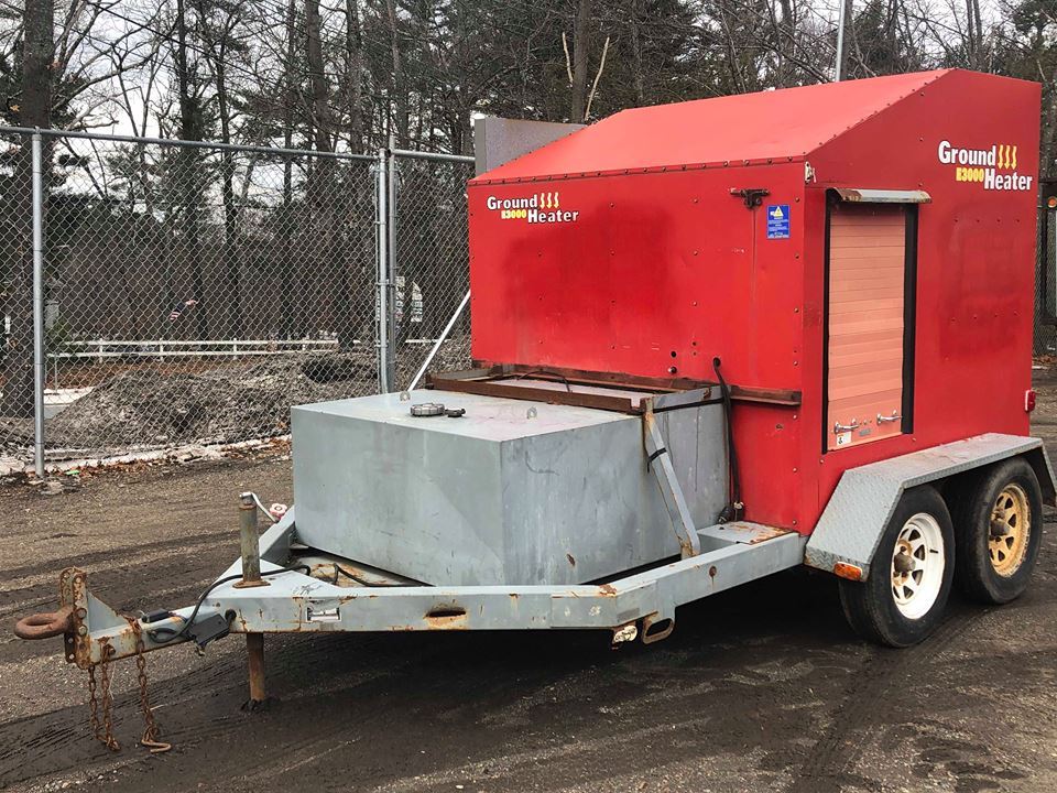 2004 WACKER NEUSON E3000 PORTABLE GROUND HEATER CURE CONCRETE MACHINE
