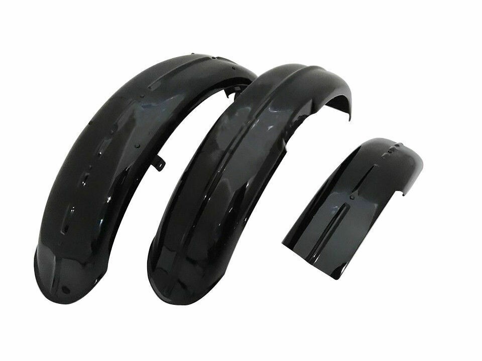 MATCHLESS G3L BLACK PAINTED FENDER SET FOR FORK GIRDER MODEL 