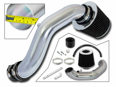 Cold Short Ram Air Intake Kit BLACK for 02-06 RSX BASE Model ONLY 2.0 [Full Set]