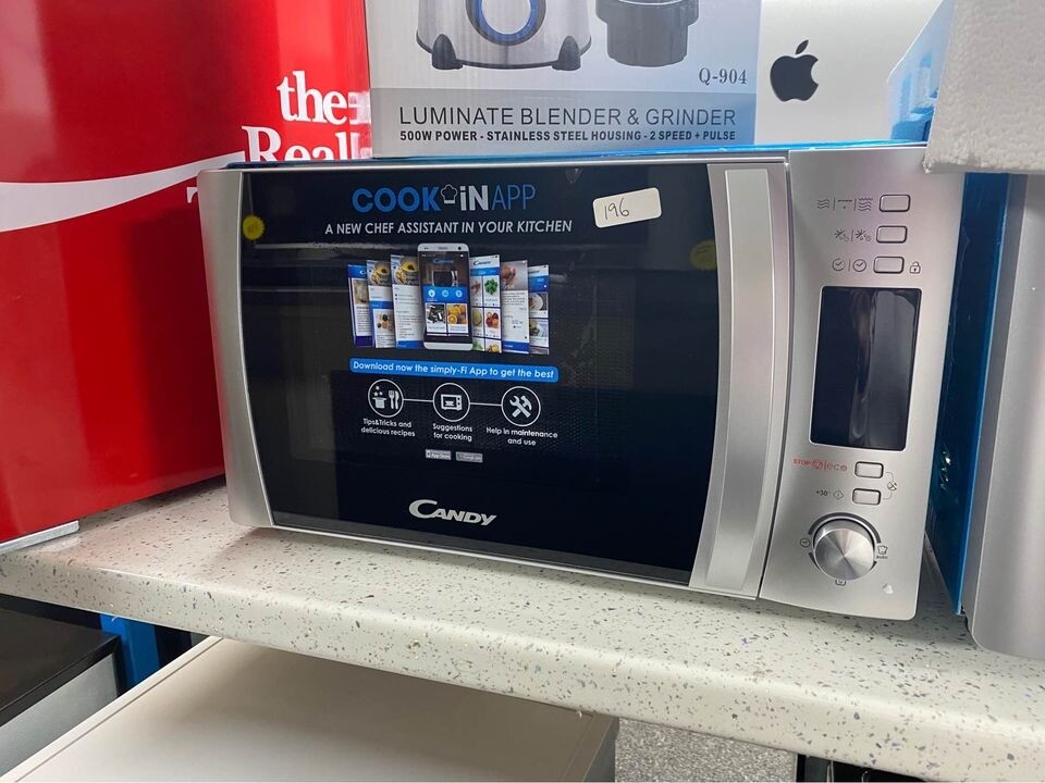 Candy CMXG20DSUK 20L 700W digital Microwave with Grill Silver in