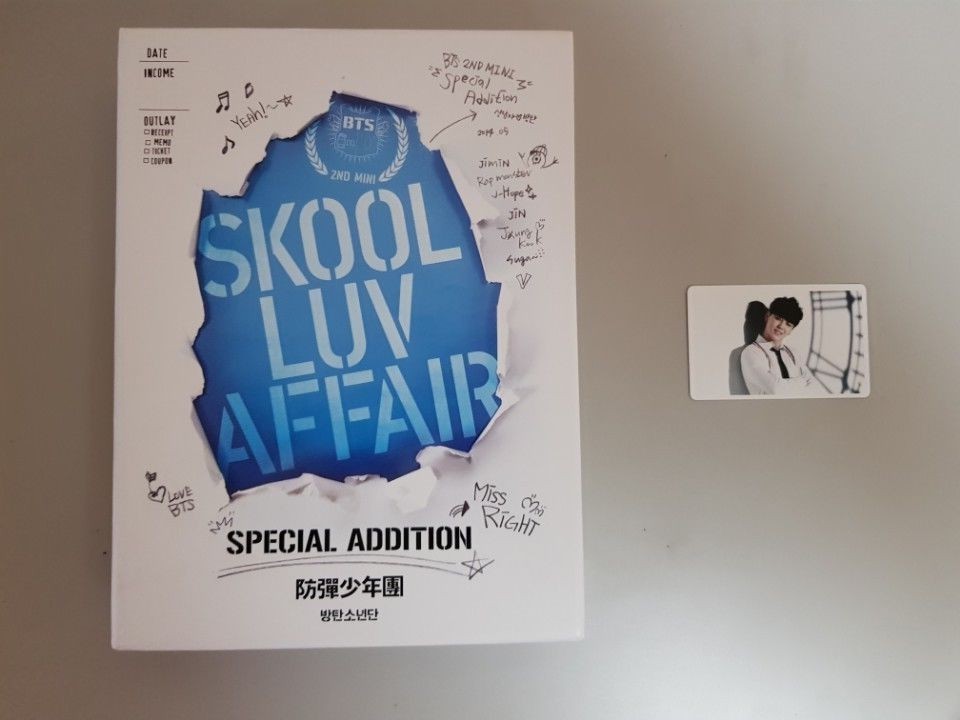 Bts Bangtan Boys Skool Luv Affair Special Edition Cd Dvd Photo Card Jimin
