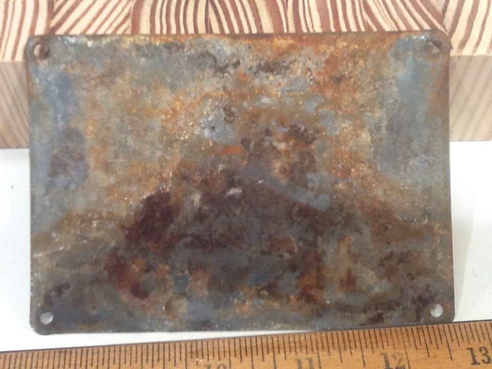 Antique Waukesha Multi-Fuel Motor Plate Plaque Metal Stamp Gasoline Engine