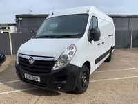 2016 VAUXHALL MOVANO R3500 2.3 CDTI 125ps RWD L3H2 LWB WORKSHOP PANEL VAN WHITE