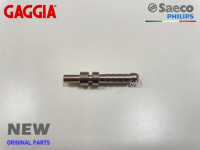 Saeco Gaggia Parts - Tea/Brass Connector for Silicone Tube for Titanium, Incanto