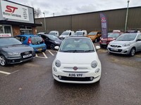 2016 Fiat 500 1.2 Lounge 3dr HATCHBACK Petrol Manual