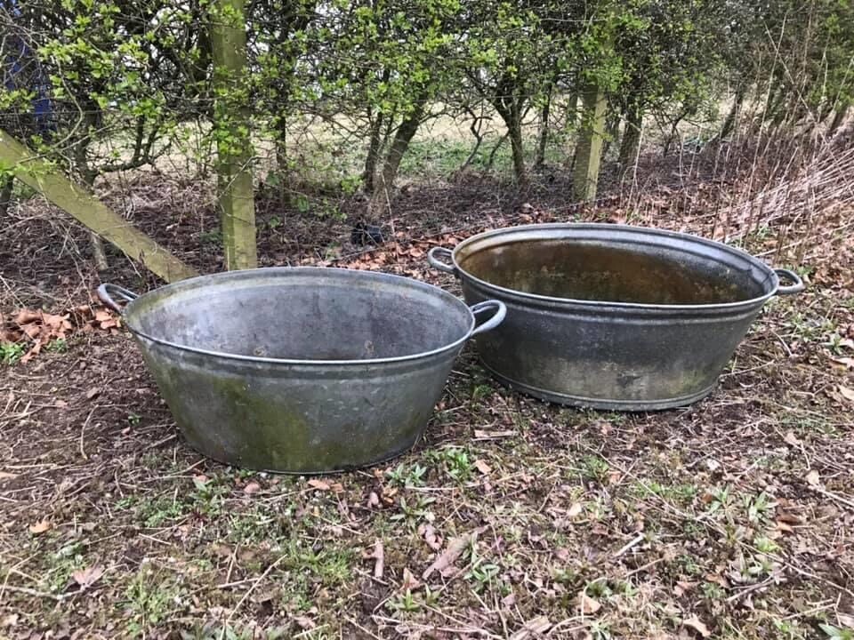 Zinc Tin Bath Planters in Fraserburgh, Aberdeenshire Gumtree