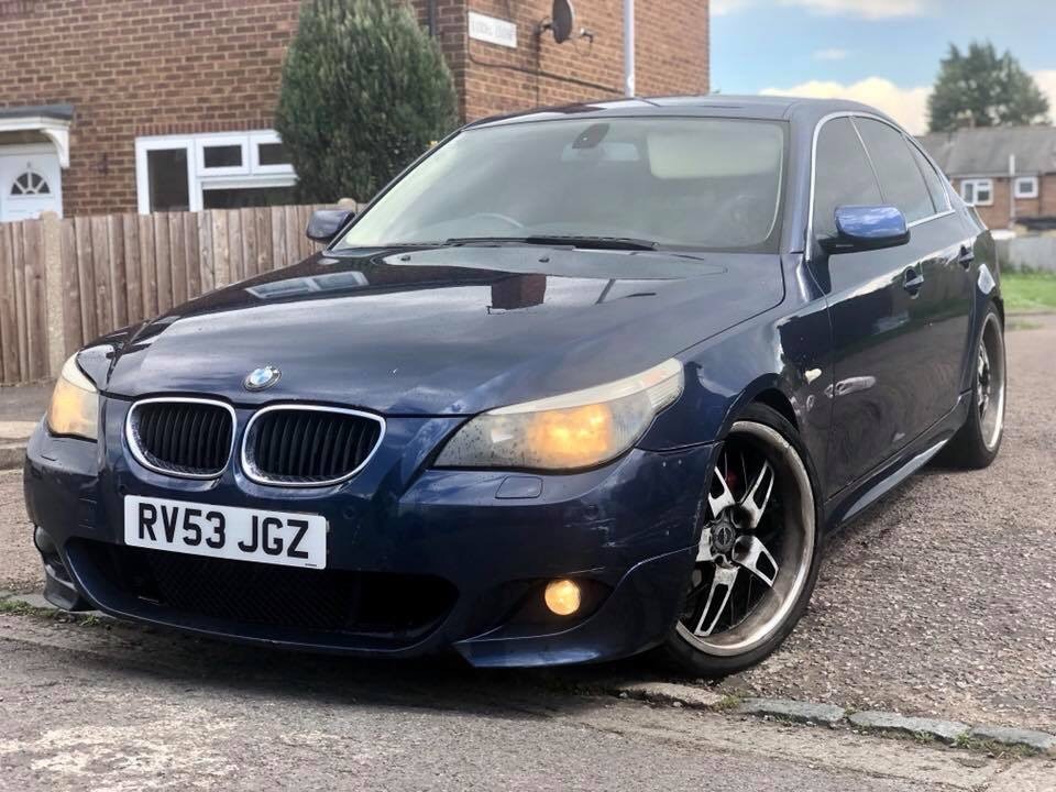 Bmw e60 530i MSport body kit quick sale start and drives in Luton