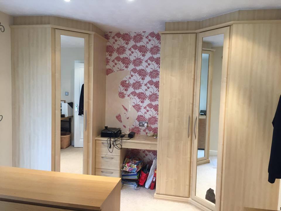 FREE Hammonds fitted wardrobe set comprising of 2 wardrobes, 1 dressing