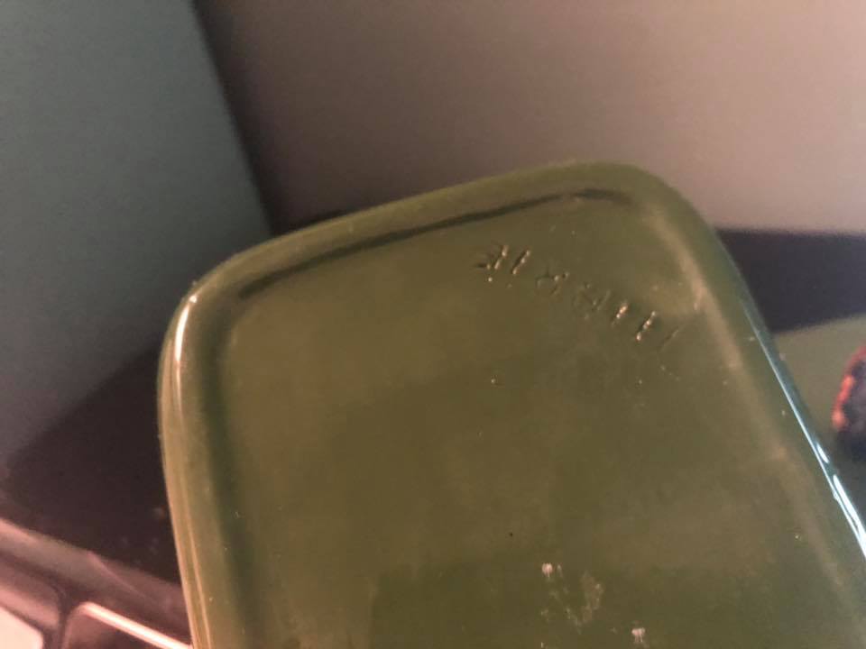 vintage Ceramic/Pottery Trinket box with Squirrel 