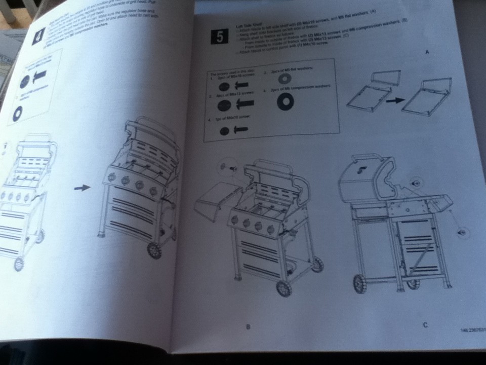 BBQ-PRO Gas Grill Owner's Manual Assembly & Operating Instruction Part# 40300219