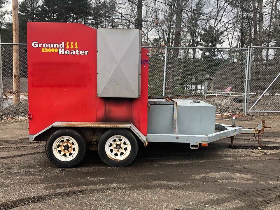 2004 WACKER NEUSON E3000 PORTABLE GROUND HEATER CURE CONCRETE MACHINE