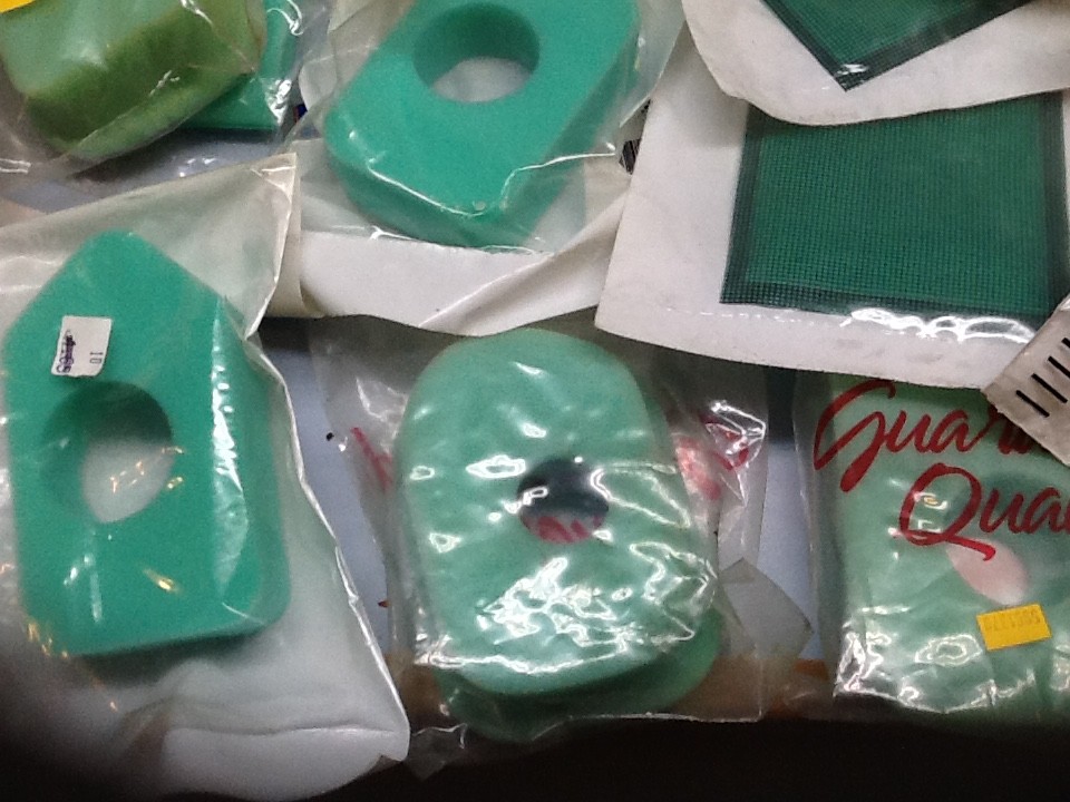 AIR FILTER. SMALL ENGINE   GAS VARIETY.....MULTIPACK. 16 in all