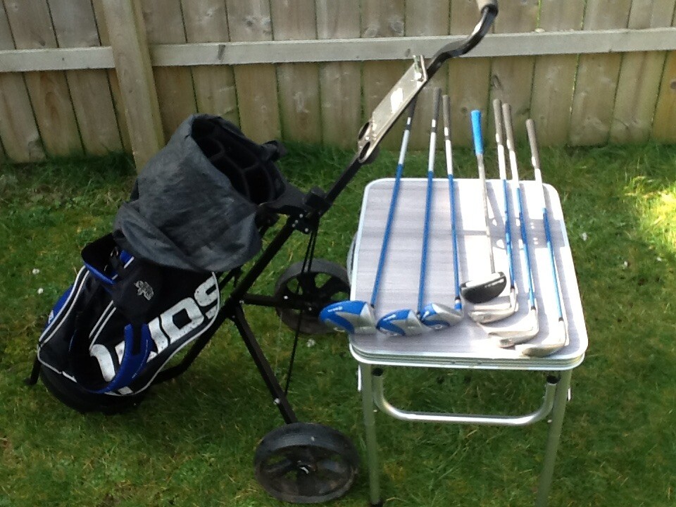 MKids MK05 Pro Junior Half Set RightHand Blue 61" 155cm, 7 Golf