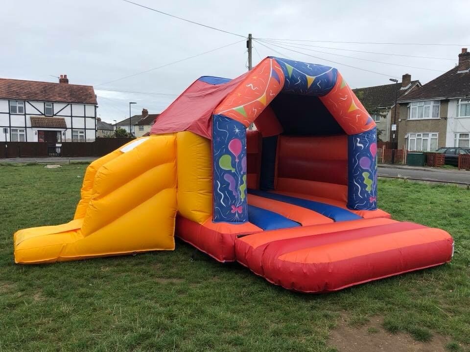 17 x 15 Party Slide Combo Bouncy Castle Commerical Bouncy Castles FOR
