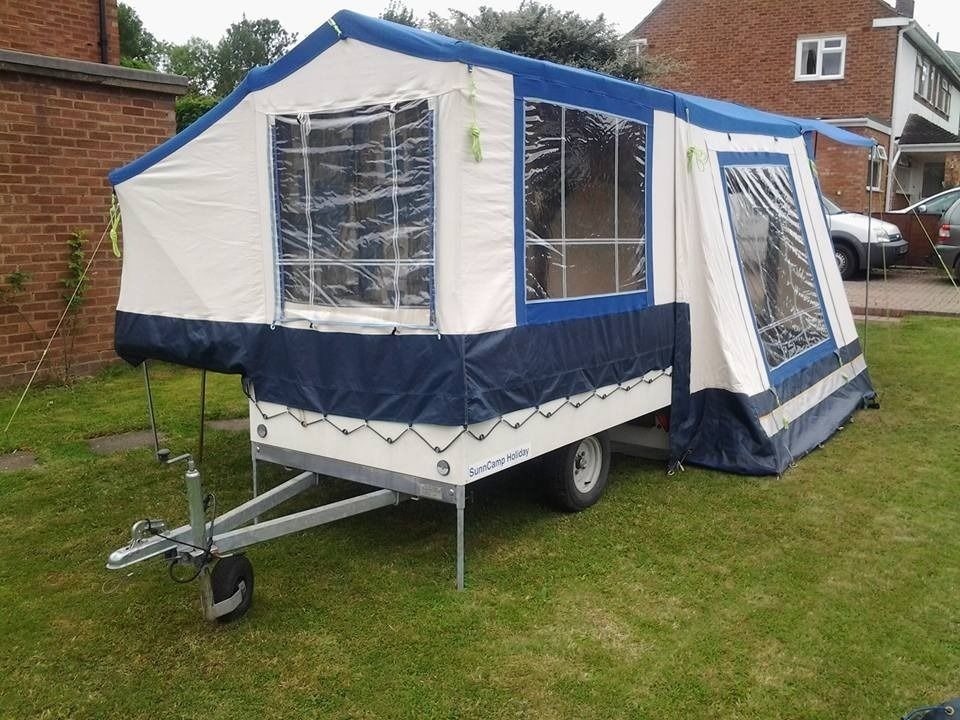 Suncamp 250 Duo 2 Berth Trailer Tent With Electric Hook Up Cable