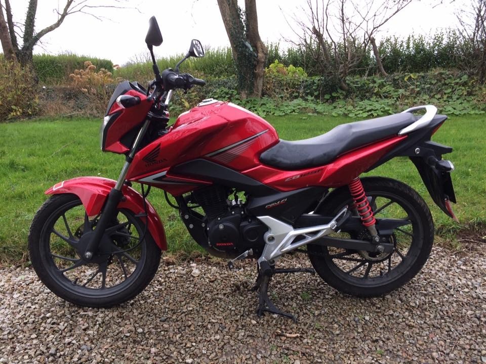 honda cb 125 f 2016