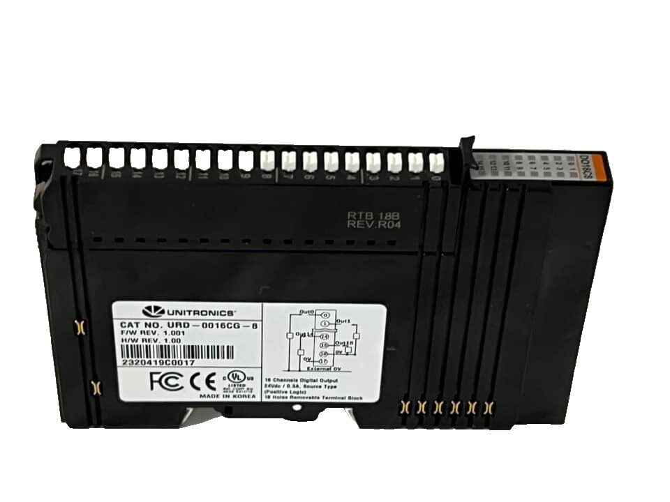 UNITRONICS Remote I/O URBTC2,AO08W,AO08X,DO08CH,DO16C8. | eBay UNITRONICS Remote I/O URBTC2,AO08W,AO08X,DO08CH,DO16C8. | eBay