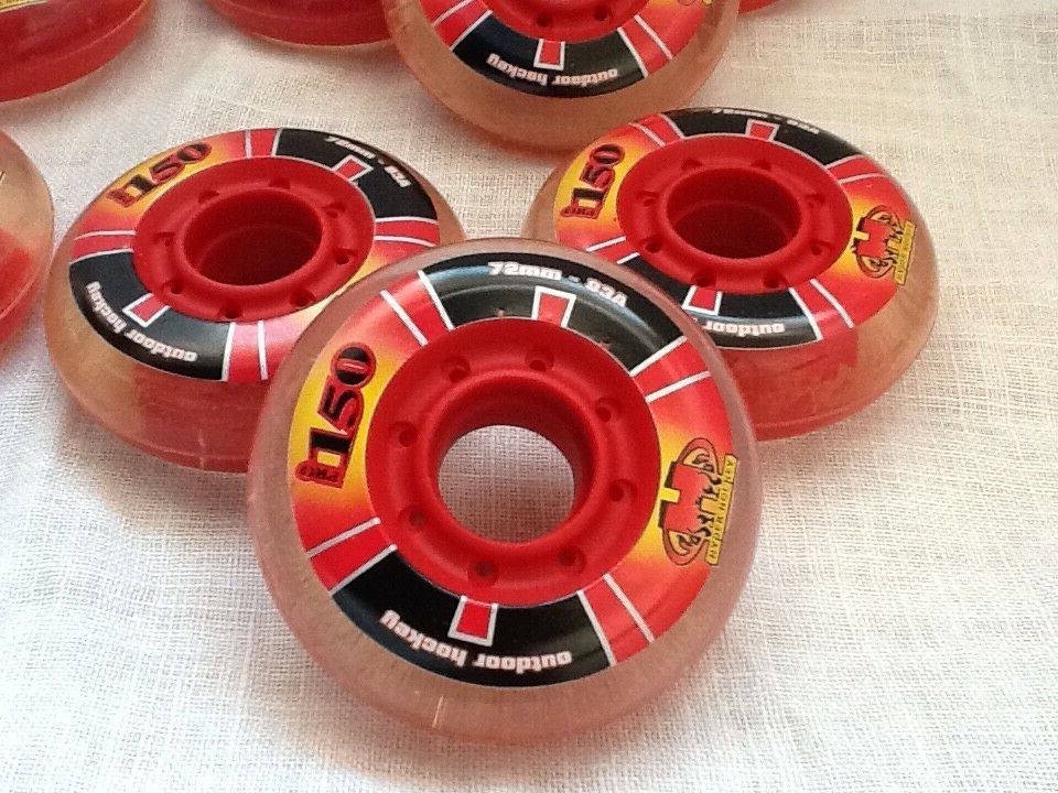 HYPER HOCKEY Inline Replacement Wheels PRO 150 Lot of 8 72mm-83A Unused