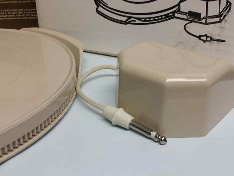 Vintage Hardwick Stove Co.  Microwave Automatic Turn Tray w Motor Housing RARE